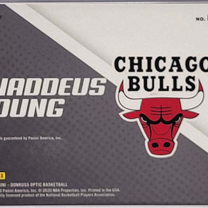 Thaddeus Young - 2019/20 Panini Donruss Optic - Auto 1/1