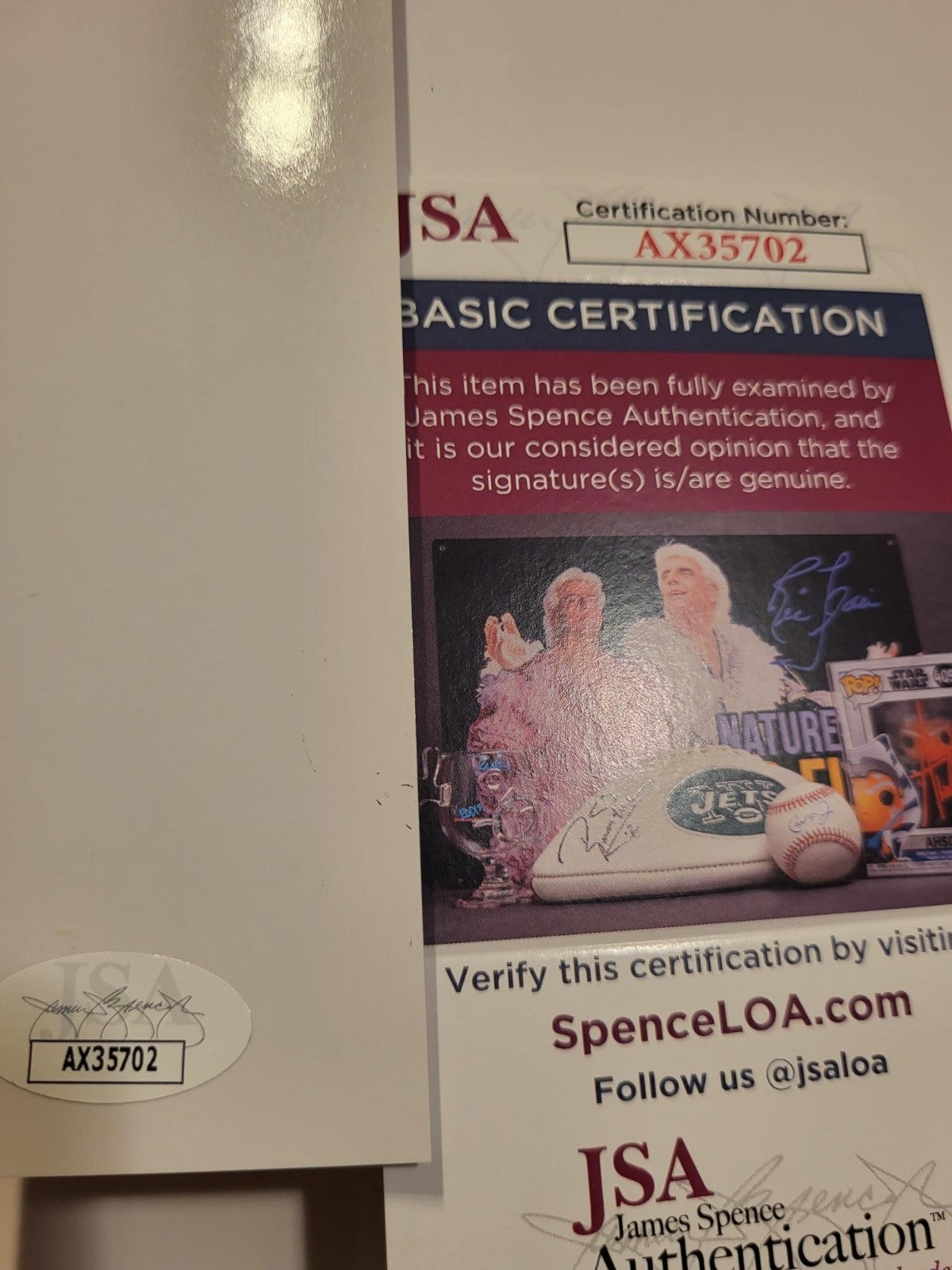 Christopher Lloyd – Original Autogramm auf „Grays Sports Almanac“ mit COA (JSA)