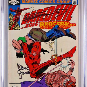 Daredevil #173 (1981) CGC SS 8.0 signierter Comic Klaus Janson & Frank Miller