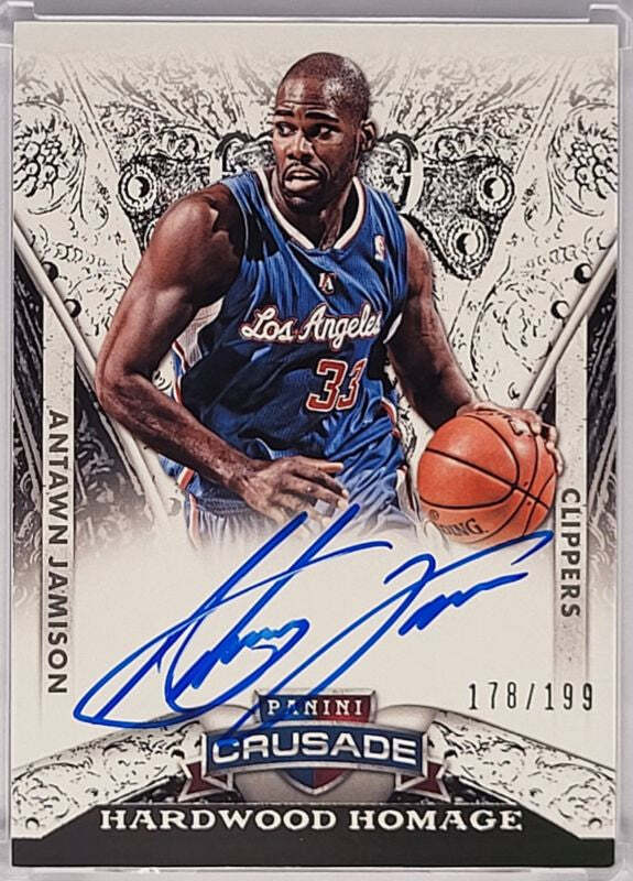 Antawn Jamison - 2013/14 Panini Crusade - on card Auto /199