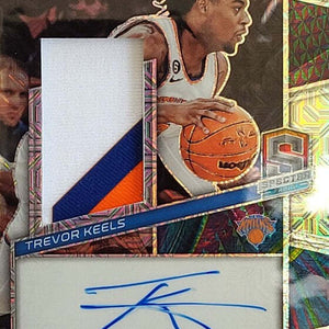 Trevor Keels - 2022/23 Panini Spectra - Rookie Card - Auto - Patch /25