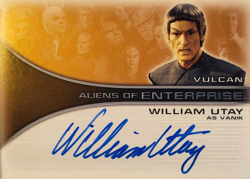 William Utay als "Vanik" - Aliens of Enterprise - 2002 Rittenhouse - Auto