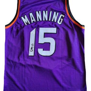 Danny Manning Autogramm - Custom Jersey signiert mit COA (JSA)