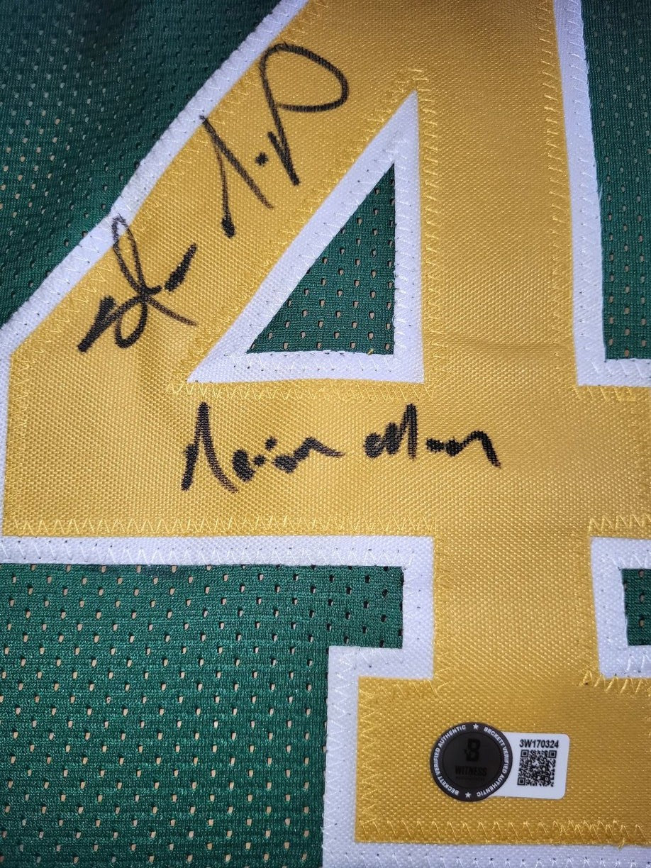 Shawn Kemp Autogramm - Custom Jersey signiert "Reign Man" mit COA (Beckett)