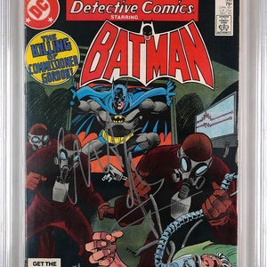 Detective Comics #533 (1983) CBCS WS 7.0 signierter Comic Christian Bale
