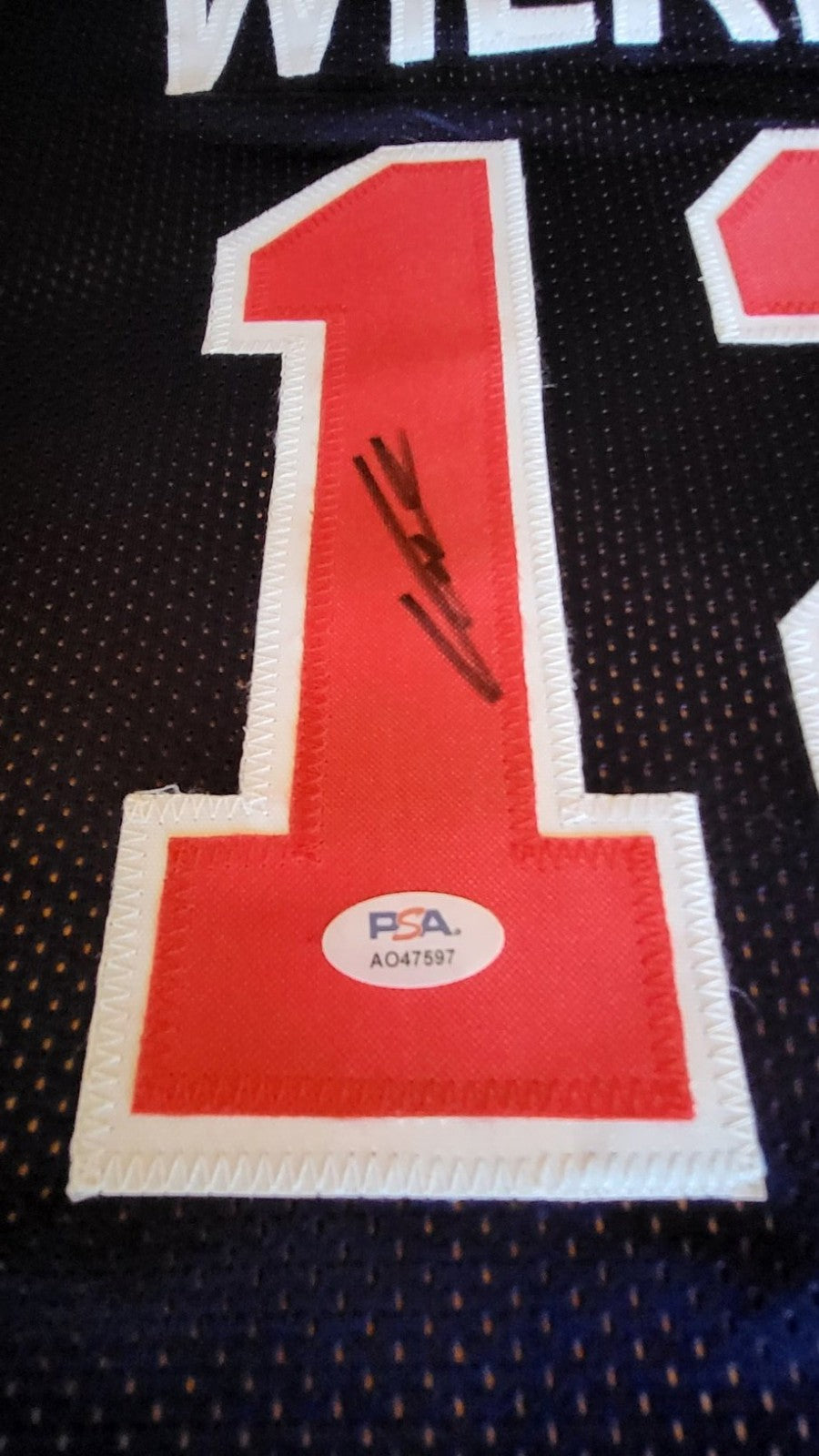 Dominique Wilkins Autogramm - Custom Jersey signiert mit COA (PSA)