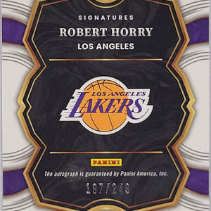 Robert Horry - 2022/23 Panini Prizm - Auto /249