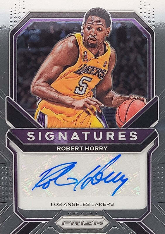 Robert Horry - 2020/21 Panini Prizm - Auto