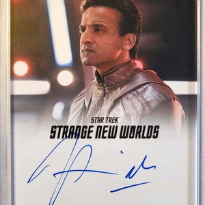 Huse Madhavji als "Elder Gamal" - Star Trek SNW - 2023 Rittenhouse - Auto