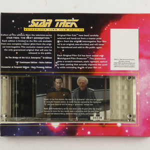 Star Trek: The Next Generation – Original 35mm Film Cell (1996) Limited Edition