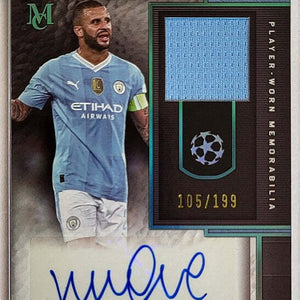 Kyle Walker - 2023/24 - Topps Museum Relic Card - Auto - Player Worn Jersey /199