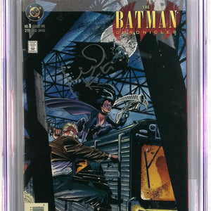 Batman Chronicles #1 – CGC 7.0 – signiert von Michael Keaton