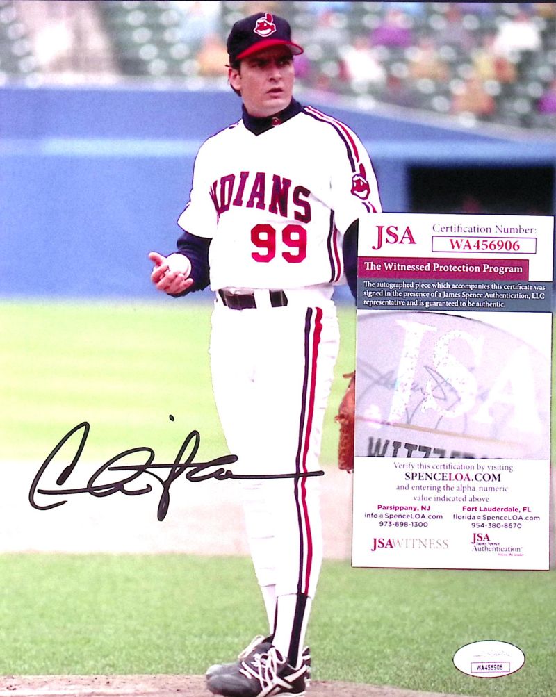 Charlie Sheen – Originalsigniertes Foto (20×25 cm) mit COA (JSA)