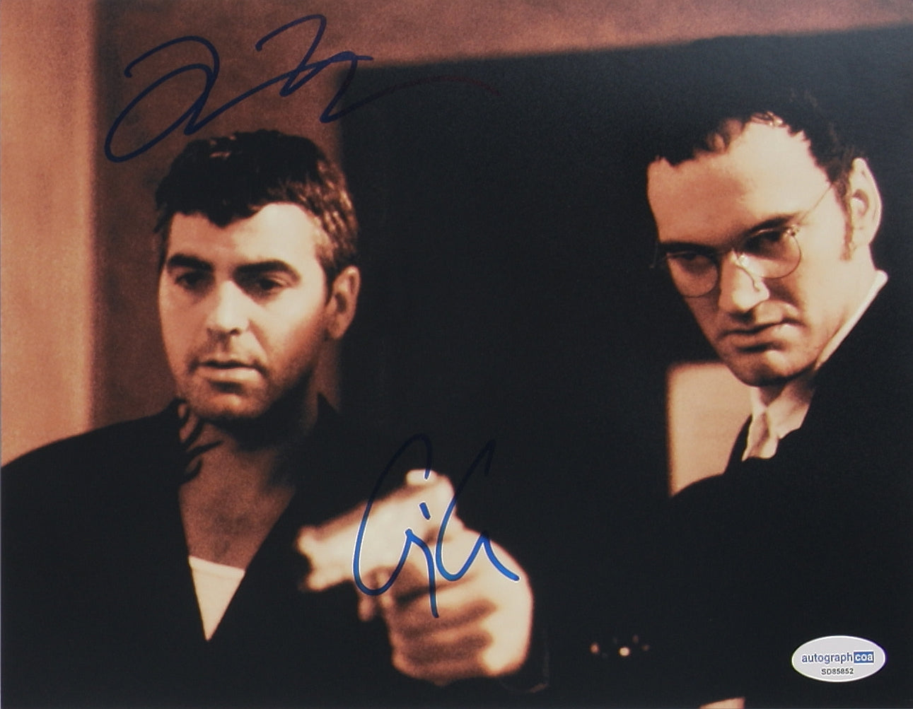 George Clooney & Quentin Tarantino Autogramm mit COA (ACOA)