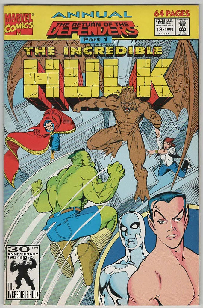 The Incredible Hulk Annual #18 (Marvel, 1992) – US-Original Comic