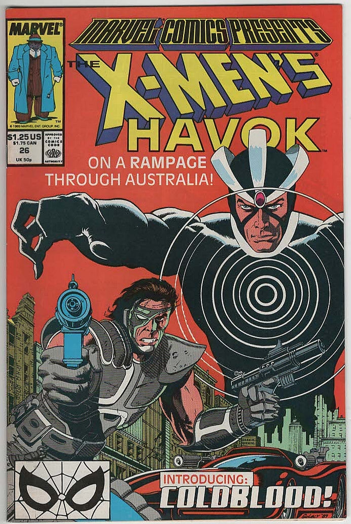 Marvel Comics Presents #26 – The X-Men’s Havok (1989) – US-Original Comic