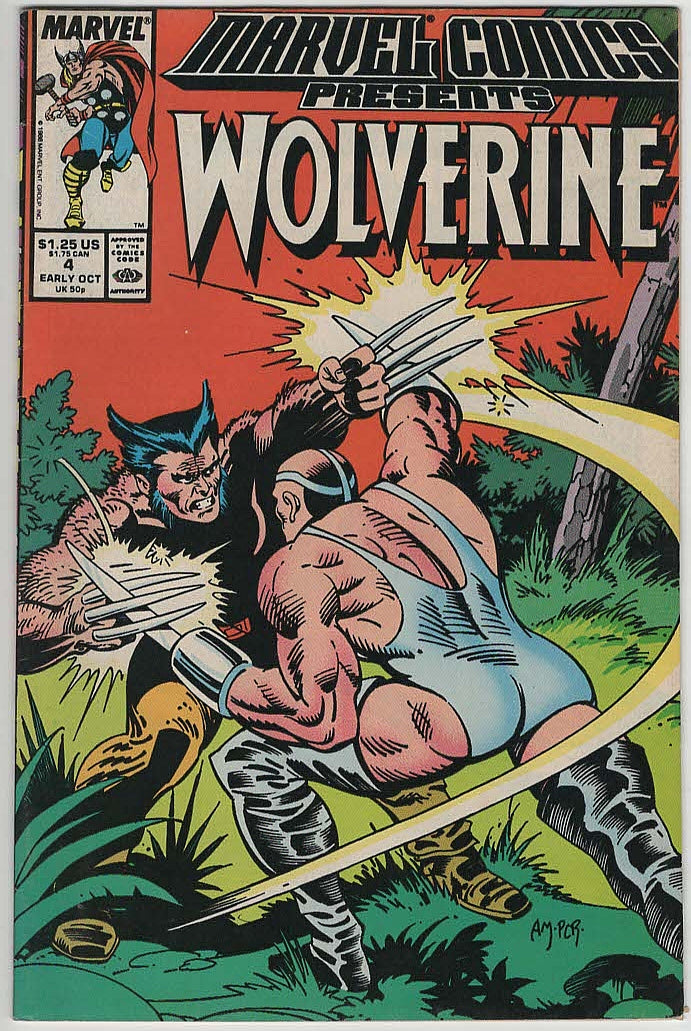 Marvel Comics Presents: Wolverine #4 (Marvel, 1988) – US-Original Comic
