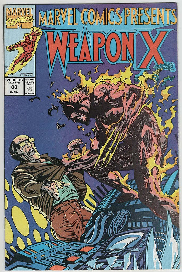 Marvel Comics Presents #83 – Weapon X (1991) – US-Original Comic