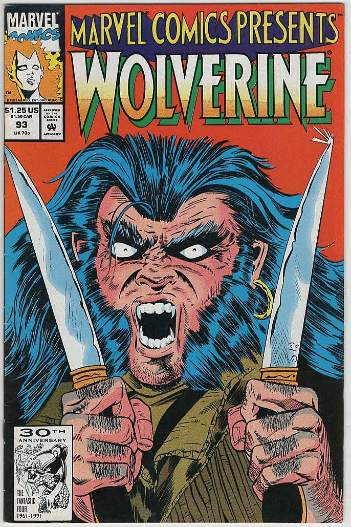 Marvel Comics Presents #93 – Wolverine (1991) – US-Original Comic